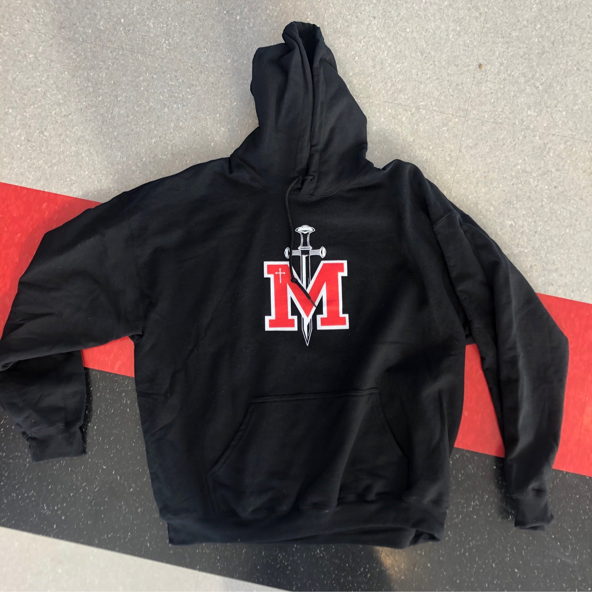 Hoodie M Sword BLACK XXL ONLY
